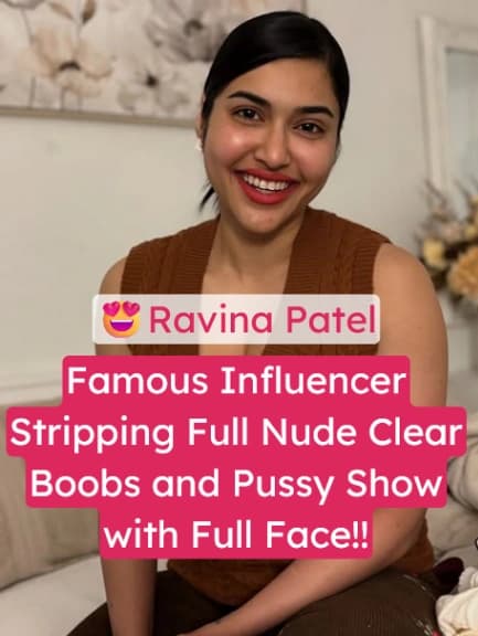 Featured image for Ravina Patel Nude Showcasing Big Tits and Pussy with Her Face