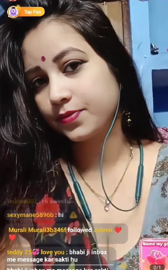 Featured image for Janvi Bhabhi Nude Sex on Chamet 121 Exposing Tits and Pussy